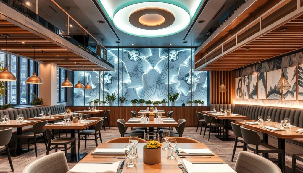 Eine moderne Gastronomieeinrichtung in Berlin