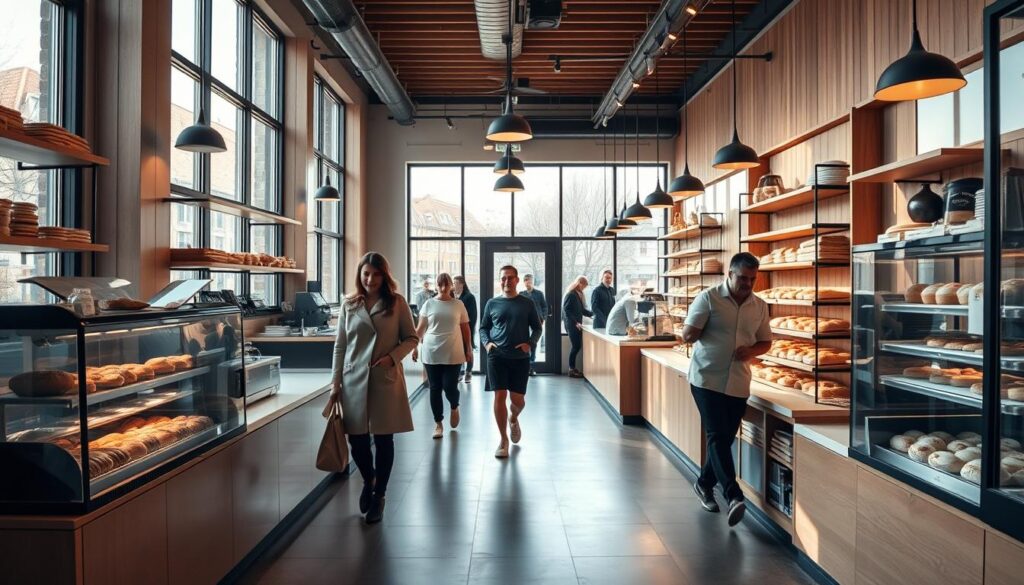 Innovativer Ladenbau in Berlin von Real Pro Bau für Bäckereien