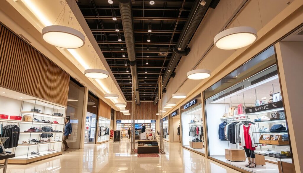 Ein Bild von einem gut gestalteten Outlet