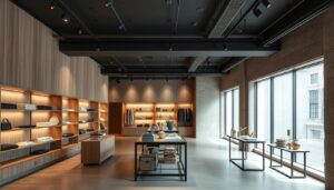 moderne ladenausstattung für einzigartige shopping-erlebnisse